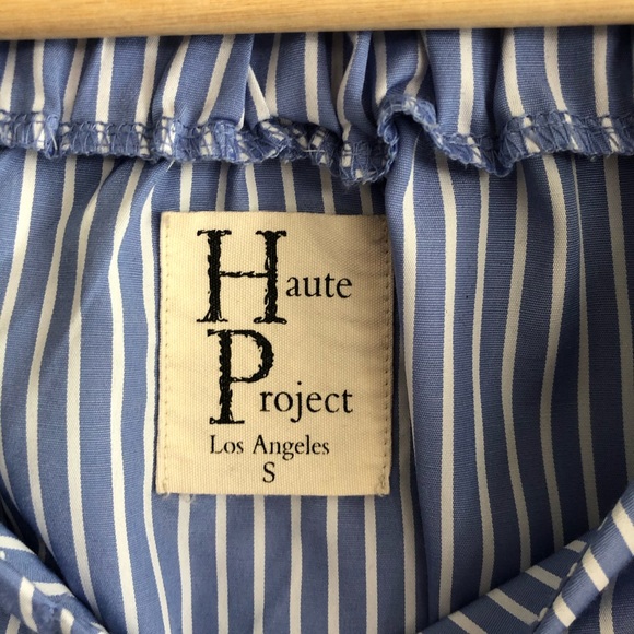 Haute Project Los AngelesStriped Blouses S - Picture 4 of 5